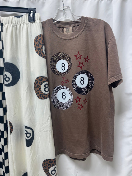 8 Ball Espresso Graphic Tee